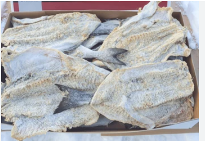 MAKAYABU FISH |SALTED COD FISH | BOX  44LB