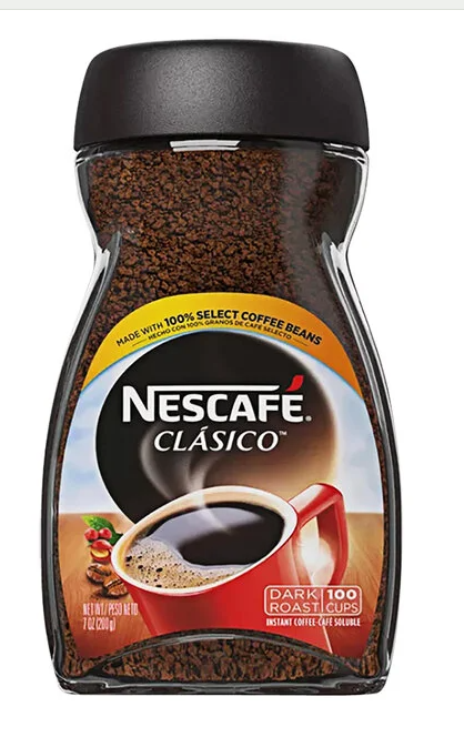 Nescafe Clasico Dark Roast Instant Coffee 3.5oz