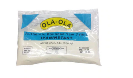 OLA OLA POUNDED YAM FLOUR | 2LBS