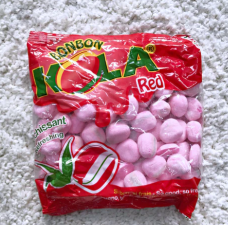 Bonbon Kola Cameroon (Bonbon Alcolisé,  Mint Sweet)