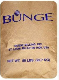 BUNGE/ CORNMEAL/ WHITE CORN FLOUR 50LB