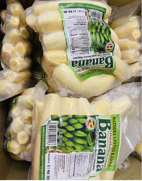 FROZEN GREEN BANANA (MATOOKE) BOX