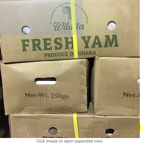 BOX OF YAM (25LB)