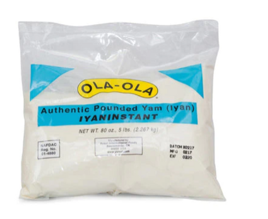 OLA OLA POUNDED YAM FLOUR | 5LBS